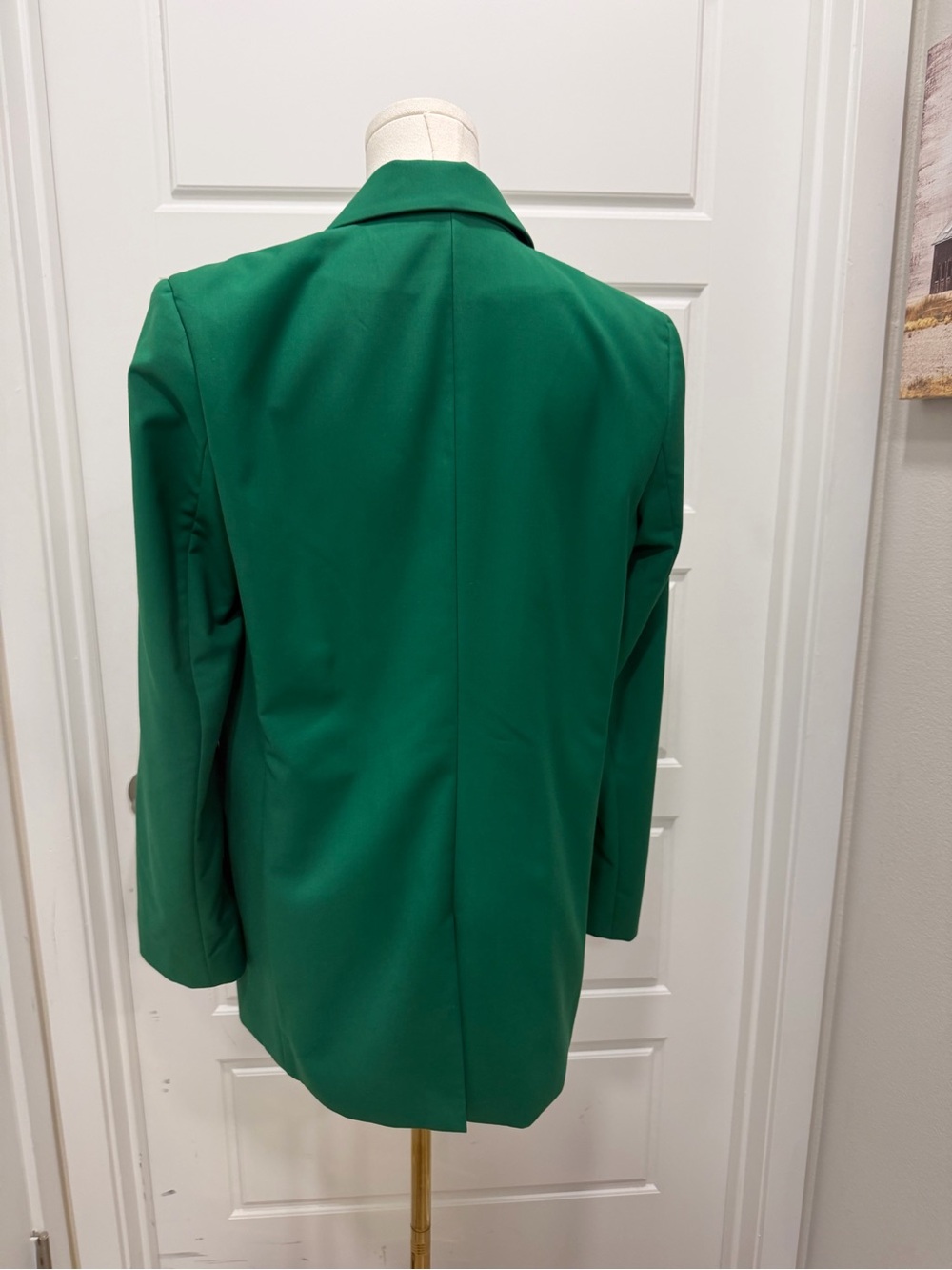 Bardot Green Women's Blazer Stylish Tailored - Picture 5 of 8